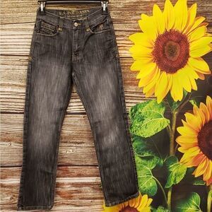 U.S. Polo assn black jeans 👖 size 12 Pre-owned